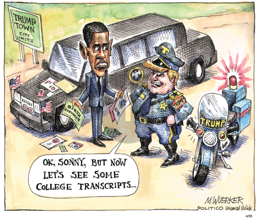 Matt Wuerker on Friday April 29, 2011 Comic Strip