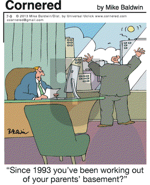 Cornered on Tuesday July 9, 2013 Comic Strip