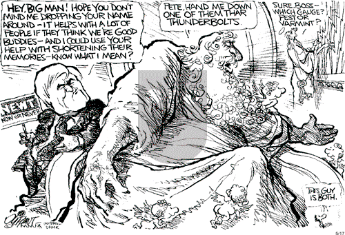 Pat Oliphant on Tuesday May 17, 2011 Comic Strip