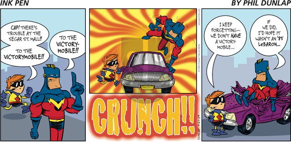 Ink Pen on Sunday September 27, 2009 Comic Strip