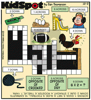 KidSpot - Monday December 2, 2019 Comic Strip