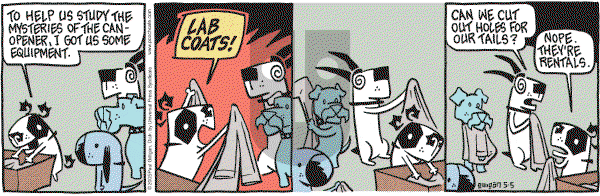 Pooch Cafe on Thursday May 5, 2005 Comic Strip