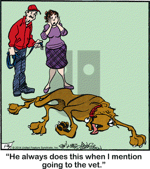 Marmaduke on Friday January 3, 2014 Comic Strip
