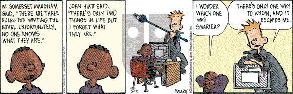 Frazz on Wednesday March 18, 2009 Comic Strip
