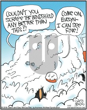 The Flying McCoys on Wednesday January 17, 2018 Comic Strip