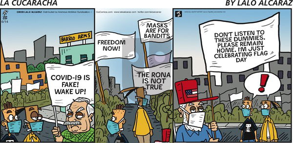 La Cucaracha on Sunday June 14, 2020 Comic Strip