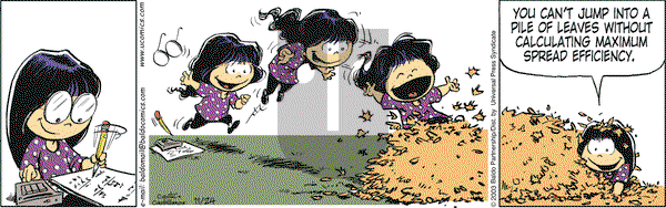 Baldo on Monday November 24, 2003 Comic Strip
