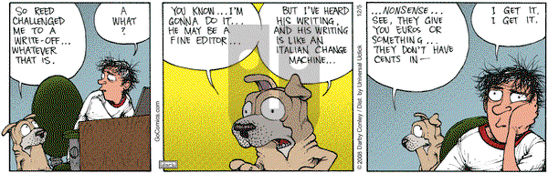 Get Fuzzy on Saturday December 5, 2015 Comic Strip