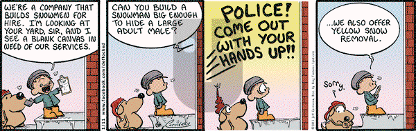 DeFlocked on Friday January 11, 2013 Comic Strip