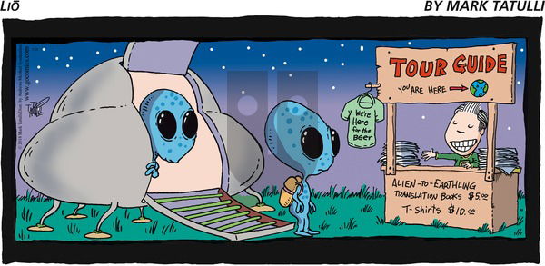 Lio on Sunday March 18, 2018 Comic Strip