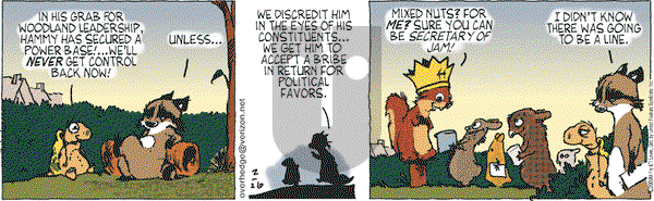 Over the Hedge on Thursday February 26, 2009 Comic Strip