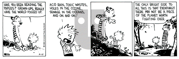 Calvin and Hobbes on Sunday May 1, 1994 Comic Strip