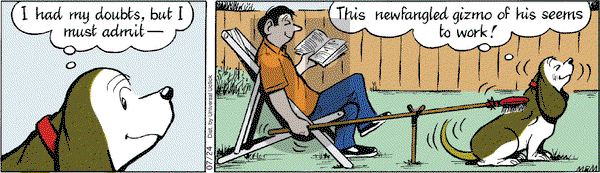 Fred Basset on Wednesday July 24, 2013 Comic Strip