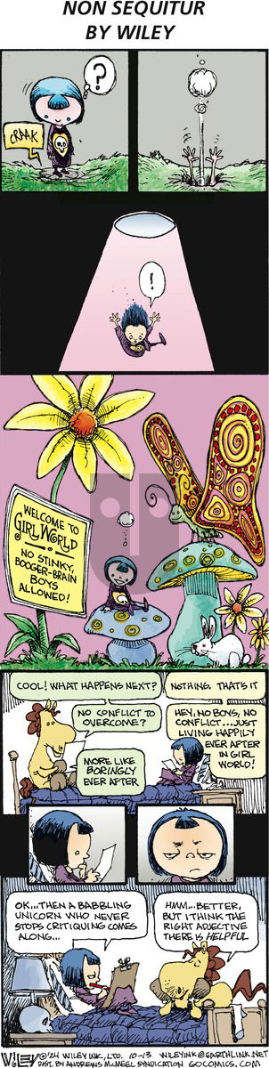 Non Sequitur - Sunday October 13, 2024 Comic Strip