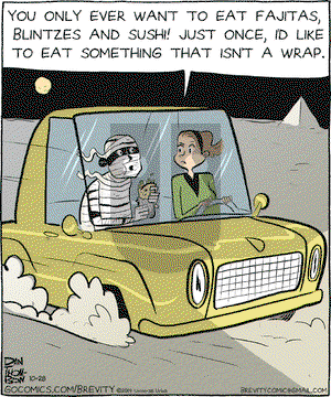Brevity on Tuesday October 28, 2014 Comic Strip