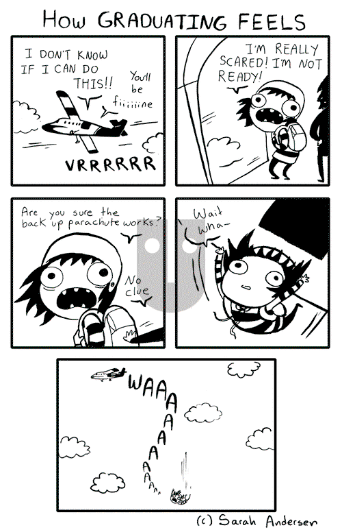 Sarah's Scribbles - Saturday May 17, 2014 Comic Strip