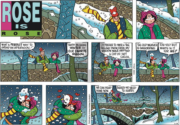 Rose is Rose on Sunday January 17, 2021 Comic Strip