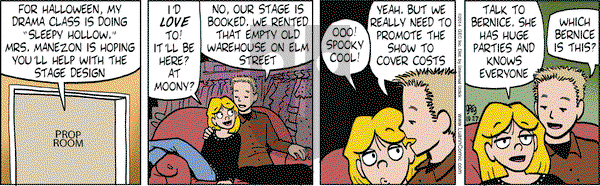 Luann on Monday October 27, 2014 Comic Strip
