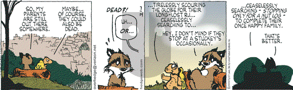 Over the Hedge on Tuesday July 14, 2009 Comic Strip