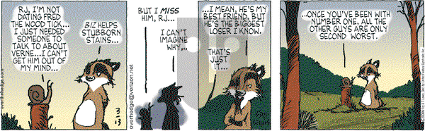 Over the Hedge on Friday March 13, 2009 Comic Strip