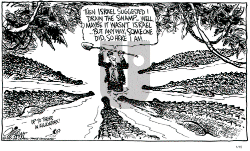 Pat Oliphant on Thursday January 15, 1987 Comic Strip