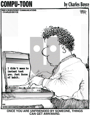 Compu-toon on Saturday April 26, 2014 Comic Strip