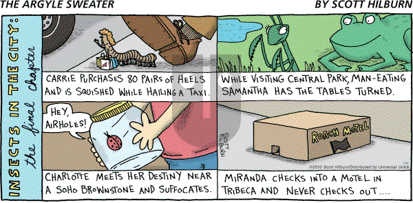 The Argyle Sweater on Sunday July 25, 2010 Comic Strip