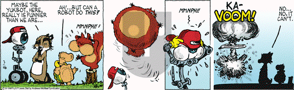 Over the Hedge on Saturday March 16, 2019 Comic Strip