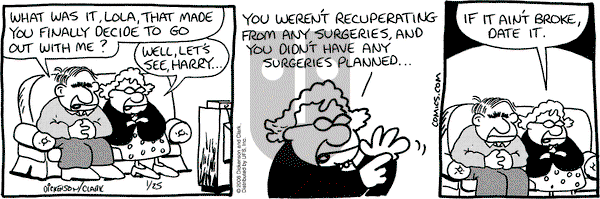 Lola - Wednesday January 25, 2006 Comic Strip