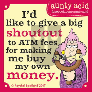 Aunty Acid on Wednesday April 12, 2017 Comic Strip
