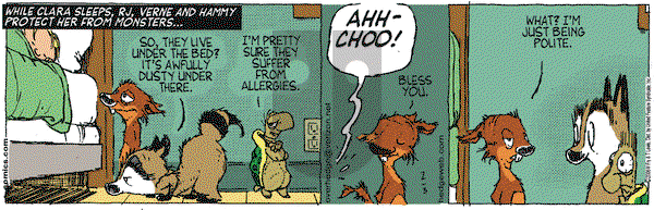 Over the Hedge on Friday February 3, 2006 Comic Strip