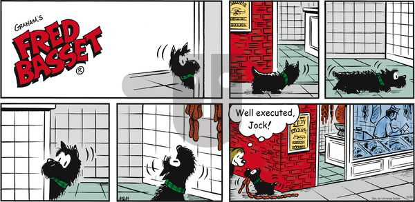 Fred Basset on Sunday October 20, 2013 Comic Strip