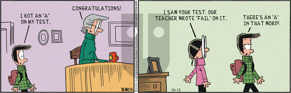 Grand Avenue on Friday October 13, 2023 Comic Strip