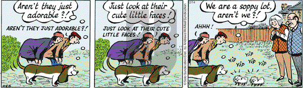 Fred Basset on Thursday February 14, 2019 Comic Strip