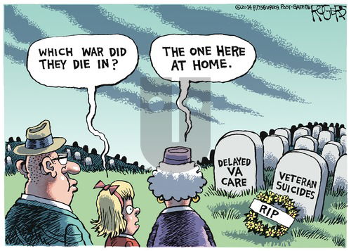 Rob Rogers on Sunday May 25, 2014 Comic Strip