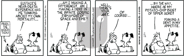 Over the Hedge on Thursday November 12, 1998 Comic Strip