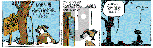 Over the Hedge on Friday December 29, 2006 Comic Strip