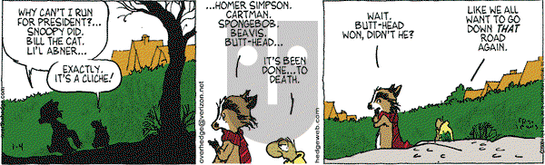 Over the Hedge on Friday January 4, 2008 Comic Strip