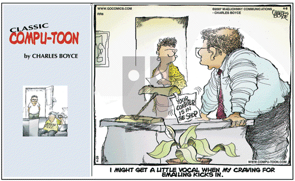 Compu-toon on Sunday April 29, 2007 Comic Strip