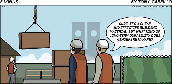 F Minus on Sunday December 20, 2015 Comic Strip