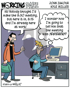 Working Daze on Saturday November 27, 2004 Comic Strip
