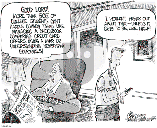 Stuart Carlson - Friday January 20, 2006 Comic Strip