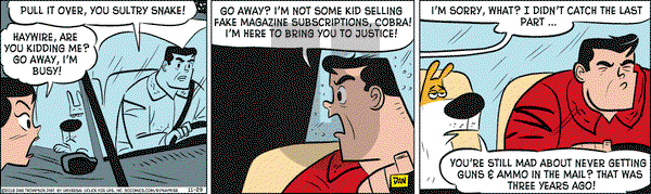 Rip Haywire on Tuesday November 29, 2016 Comic Strip