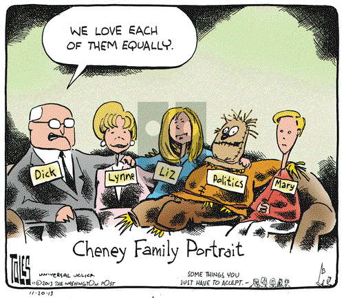 Tom Toles on Wednesday November 20, 2013 Comic Strip