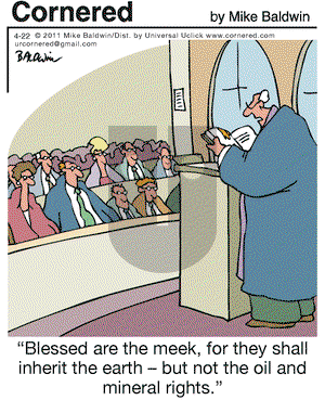 Cornered on Friday April 22, 2011 Comic Strip