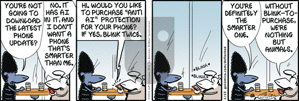 DeFlocked on Monday January 13, 2025 Comic Strip