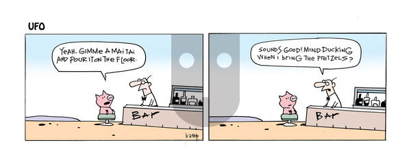 UFO on Wednesday February 26, 2025 Comic Strip