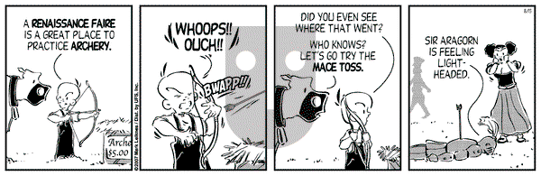 Cow and Boy Classics on Wednesday August 15, 2007 Comic Strip