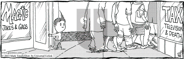 Lio on Saturday August 29, 2015 Comic Strip