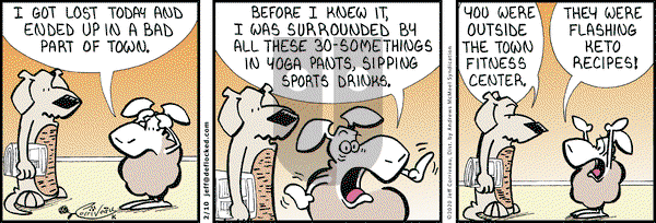 DeFlocked on Monday February 10, 2020 Comic Strip